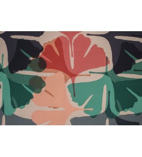 Ginko Noir/Vert/Brique Fond...