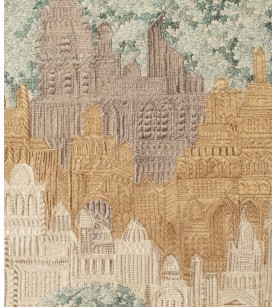 Taj Brode-Taupe Vert D'Eau