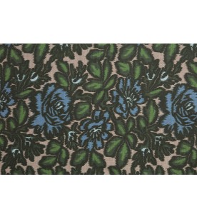 Jardin D'Ikat-Vert/Bleu Sur... 2