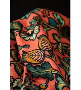 Indienne-Fond Saumon Sur... 2