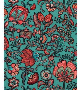 Indienne-Fond Vert 2504605