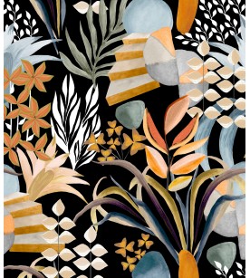 Bahari Gaden Black Multi