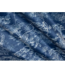 Animalia Fond Bleu Velours... 2