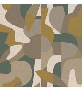 Abaca Origine Taupe Vert...