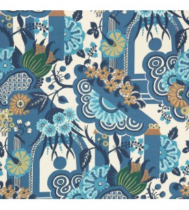 Pineapple Garden Cobalt...