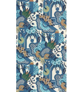 Pineapple Garden Cobalt... 2