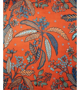 Bibi Velours Fond Orange...