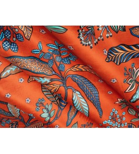 Bibi Velours Fond Orange... 2