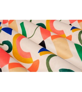 Heros Taupe Fond Ecru 2607601 2