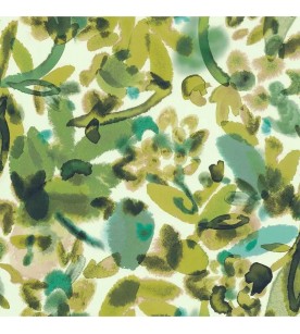 Vi Fleurs Aquarelle Vert...