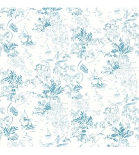 Paysage Bateaux Bleu 36230301