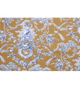 Ludivine Bleu Fond Camel...