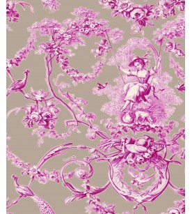 Ludivine Fuchsia Fond Lin...