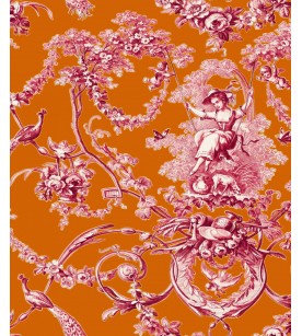 Ludivine Rose Fond Orange...