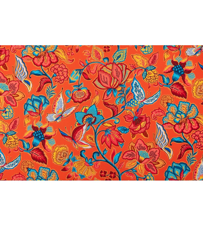 Timeline Percale Fond Corail 2667603