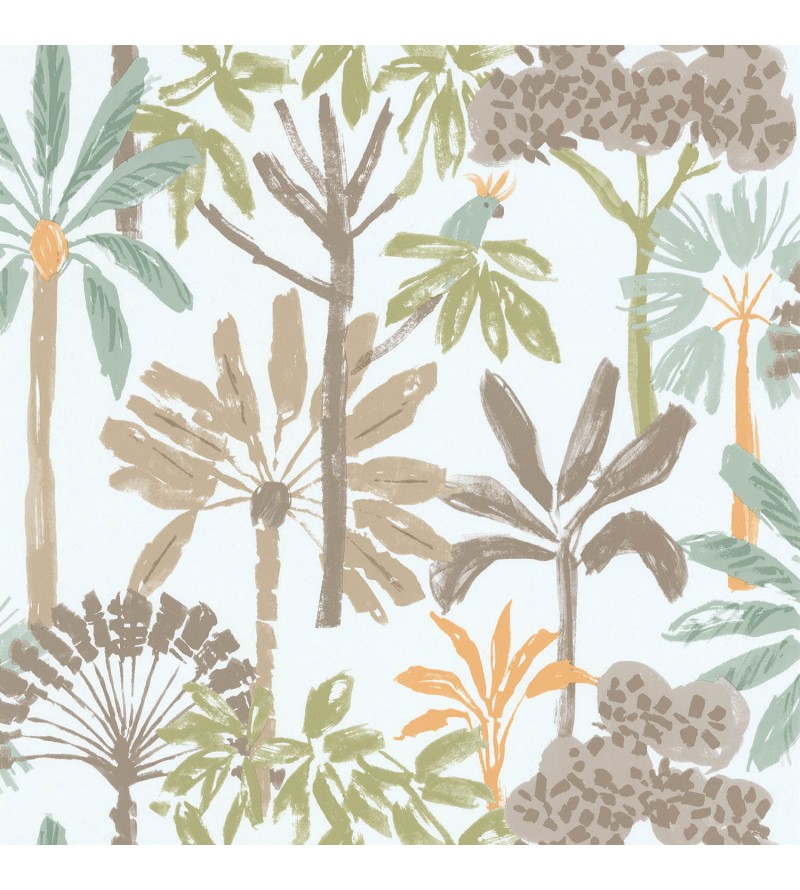 Palmeraie Taupe, Vert 36240407