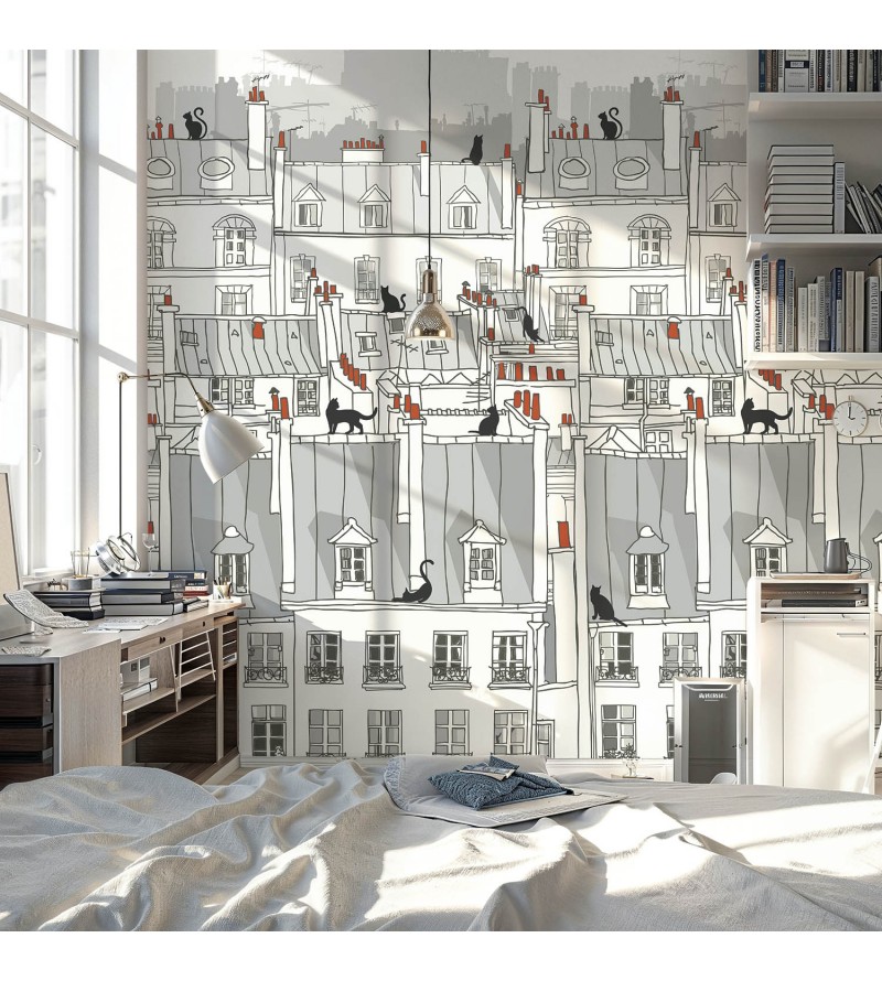 Panoramique City Cats 3 Les Rouge,...