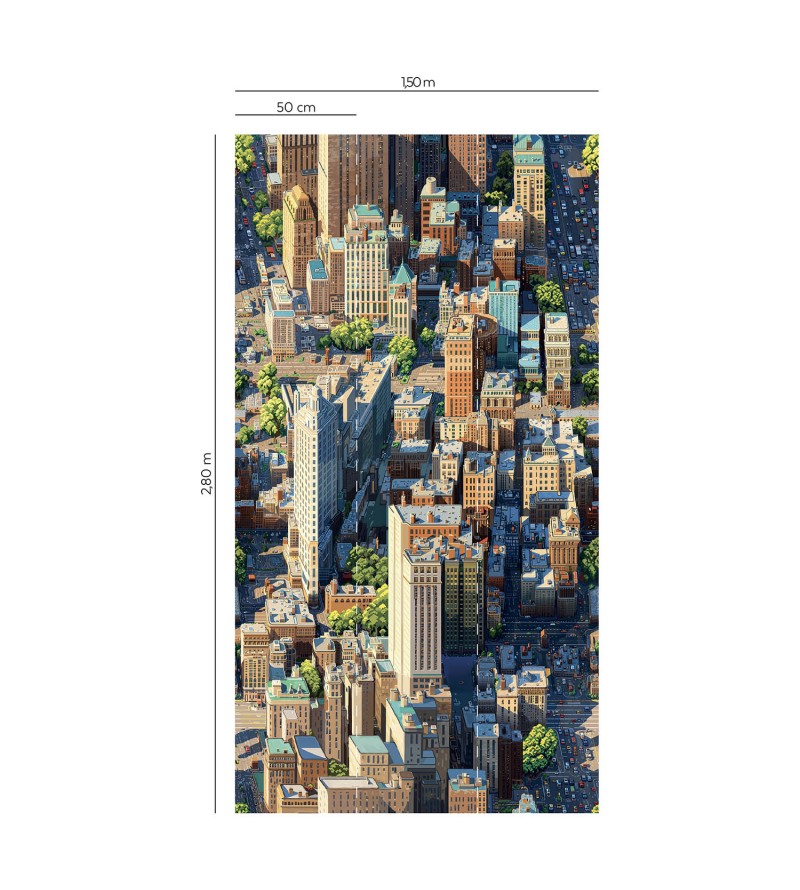 Panoramique Colour City 3 Les 27240207