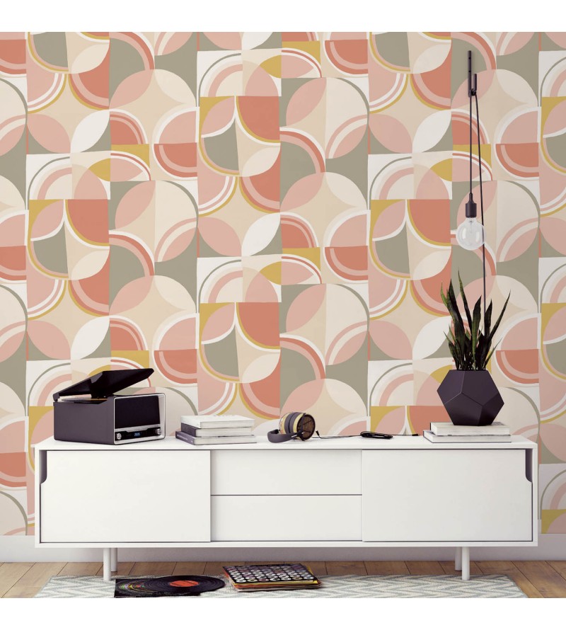 Panoramique Colour Vintage Rose 3 Les...