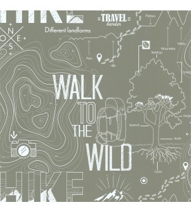 Walk To The Wild Gris Verdi...