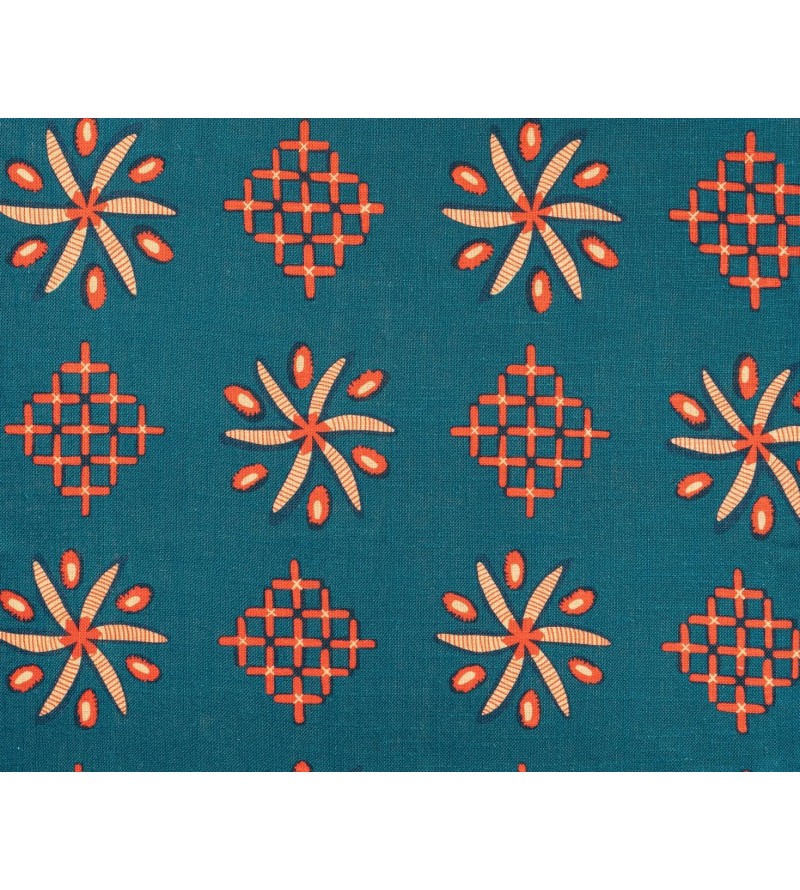 Casimir Beige Fond Marron Sur Lin...