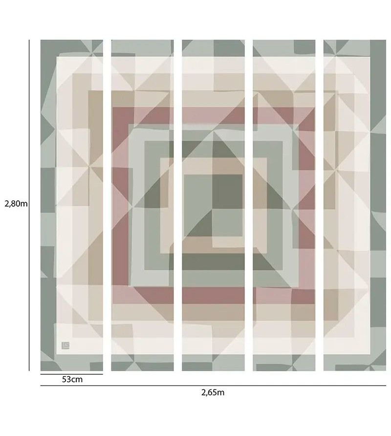 Panoramique Illusion 5 Les Pastels...