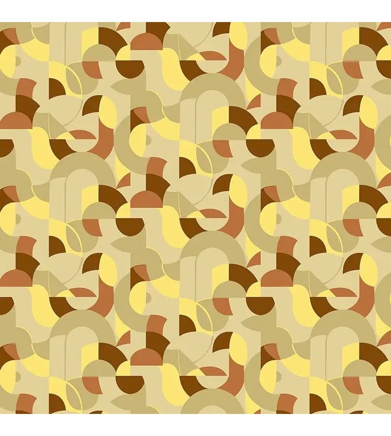 Geo Marron/Jaune 51246408