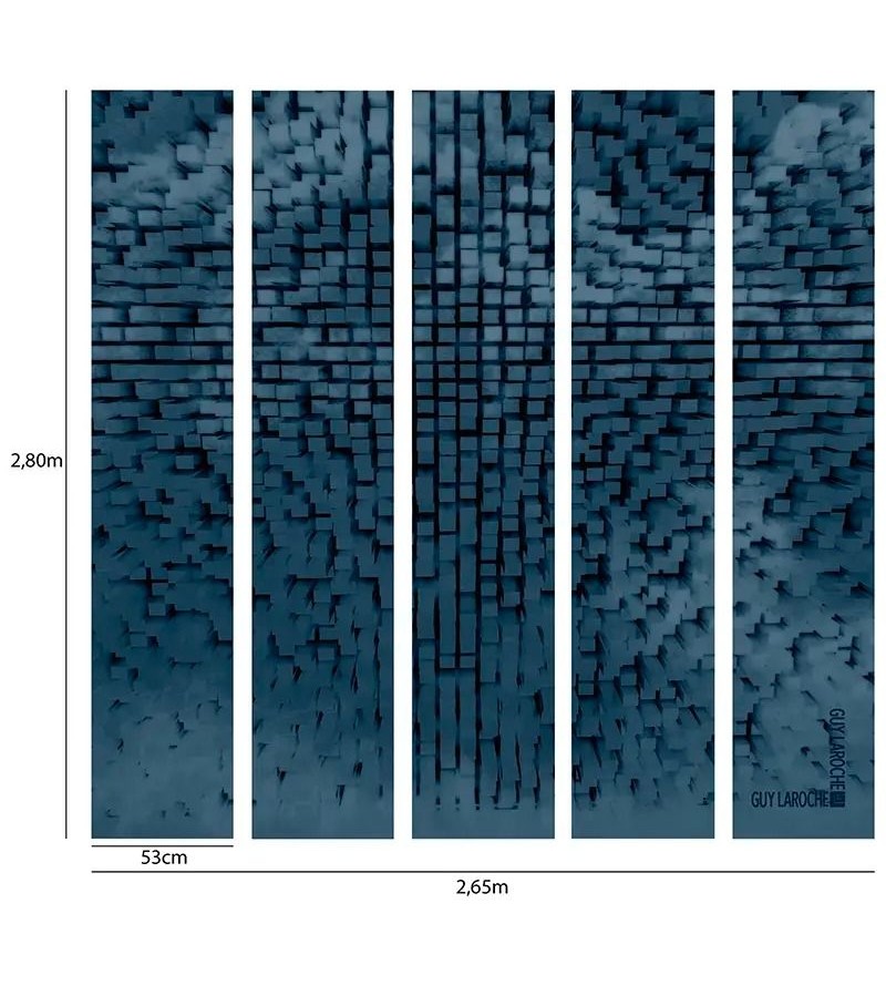 Panoramique Brique  5 Les Bleu 51247001