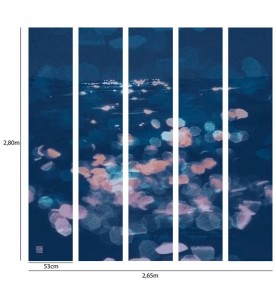 Panoramique Nympheas 5 Les...