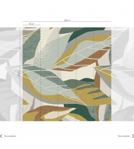 Panoramique Calathea Vert...