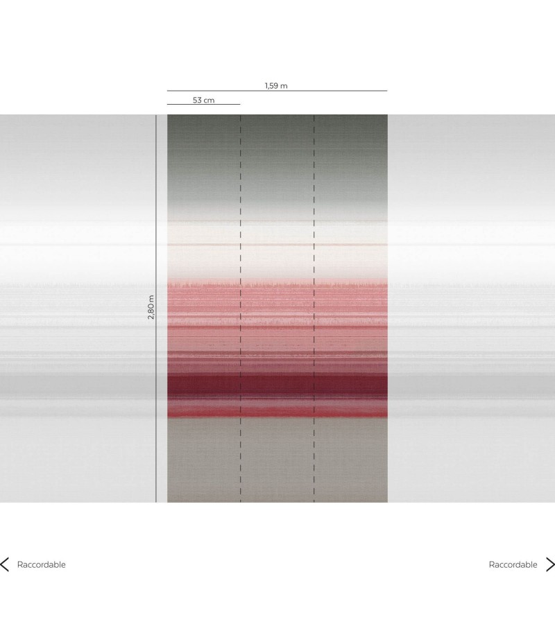 Panoramique Horizon Rouge,Gris  E Les...