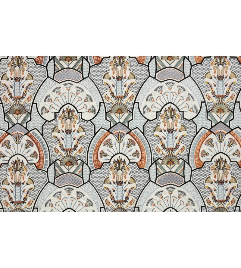 Majestic Brode Multicolore Fond Blanc...