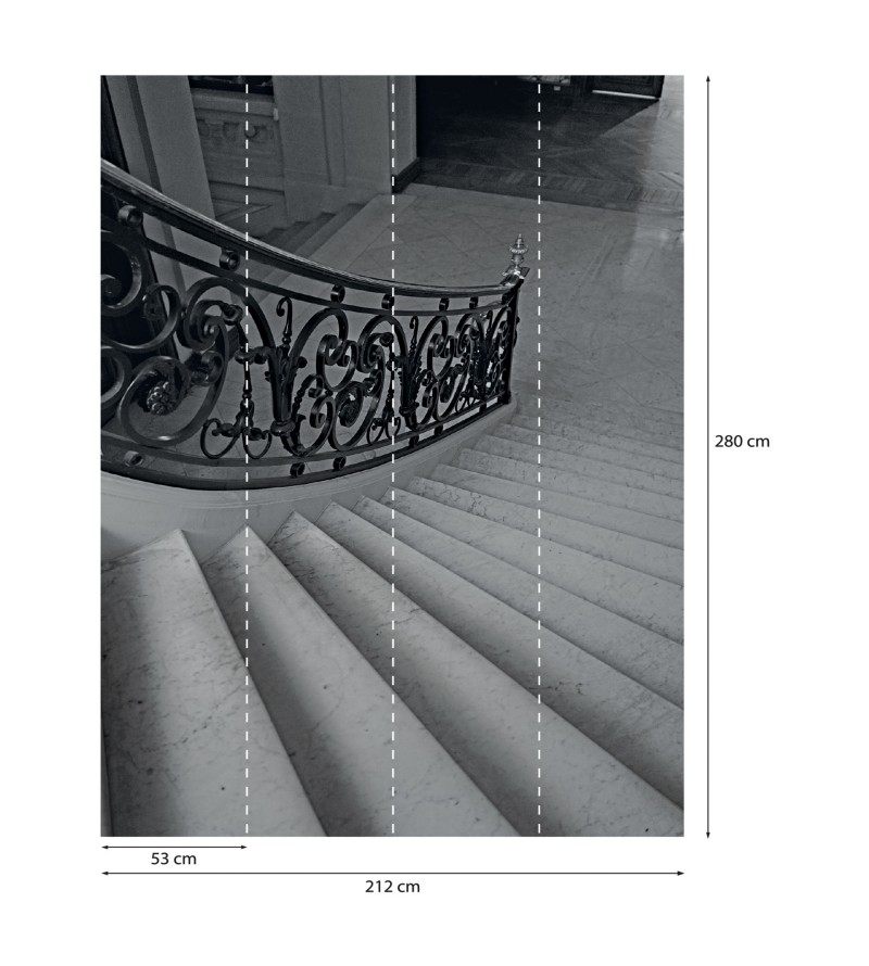 Panoramique Montee Escalier Chateau...