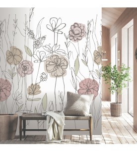 Panoramique Graphic Flowers... 2