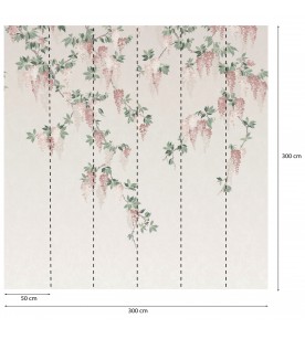 Wisteria Mural, Panoramique...