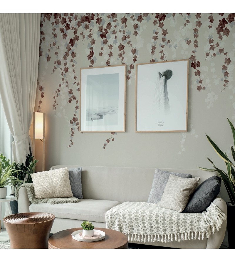 Trailing Ivy Mural, Panoramique...